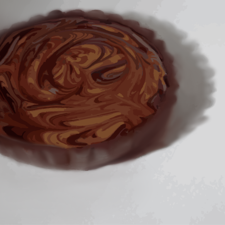 Illustration d'une réalisation de tarte chocolat noir et caramel beure-salé